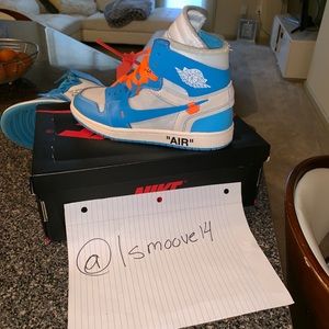 Jordan 1 Off white Unc